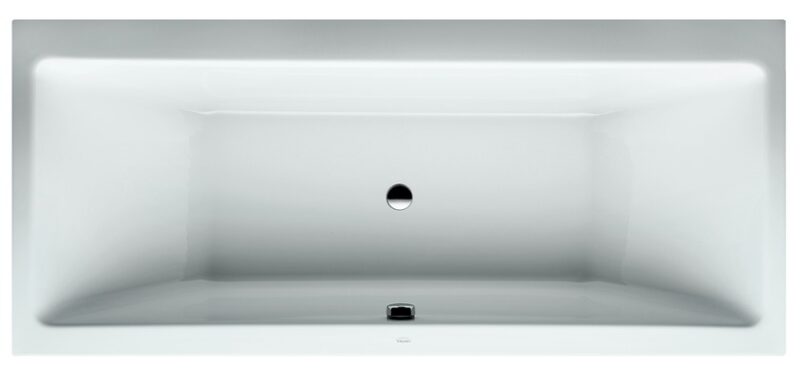 PRO vonia 180×80,laisvai statoma,su al.rėmu,225l,balta