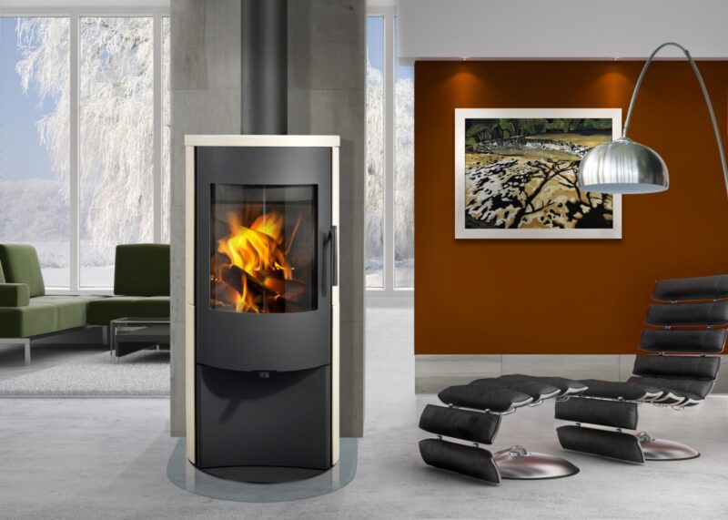 Krosnelė Romotop Alpera 01, plieninė su pilna keramikos 92360 apdaila kaina