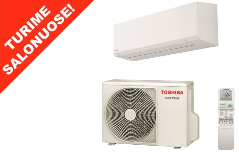 Šilumos siurblys oras-oras Toshiba Polar White 2,8/3,2kW