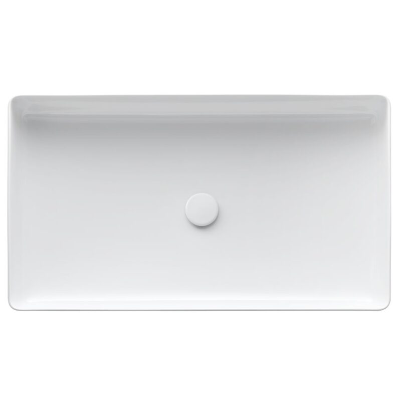 Praustuvas – dubuo Laufen Living Square 600×340 mm, be angos maišyt., be perlajos, baltas internetu