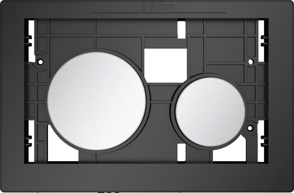 WC mygtukai TECEloop, matinis chromas