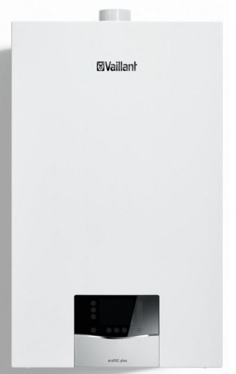 Duj. kond. katilas Vaillant ecoTEC plus VUI 32CS/1-5 (N-INT3) su 20l talpa, šild. gal. 25kW, K.V.R. gal. 25kW(2 pak)