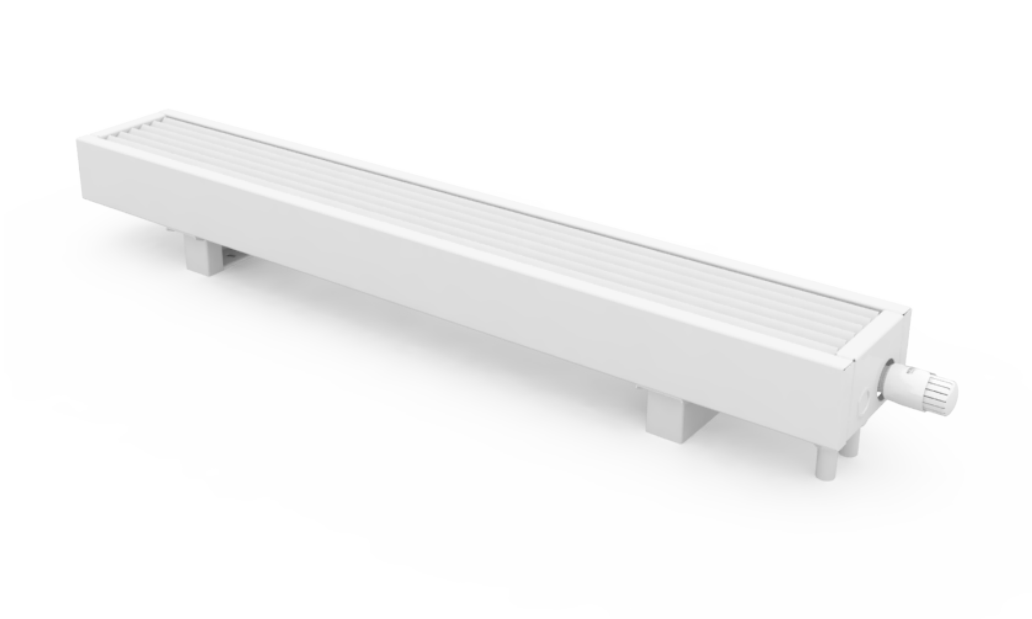 Pastatomas konvektorius SC 110x15x13 (aukštis 21,5 cm su kojele)