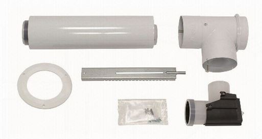 Pagrindinis komplektas dūmtraukiui d.80/125-80mm internetu
