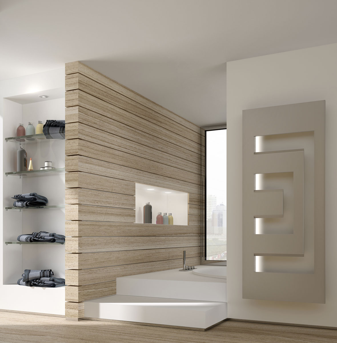 Radiatorius Irsap Dedalo, 900×498 mm, smėlio spalvos kaina