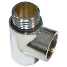 Chromuotas trišakis 1/2″ gyvatukui su sandarinimo žiedu (tinka naudoti su tenu) internetu