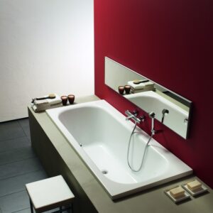 PRO vonia 170x75 cm laisvai statoma,su alium.rėmu 185 ltr