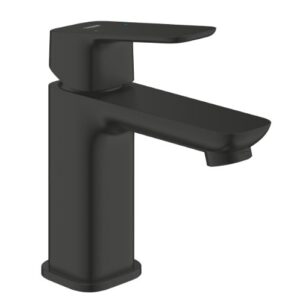 Praustuvo maišytuvas Grohe Cubeo ES, 1/2, S dydžio, su PushOp d.v., matinė juoda sp.