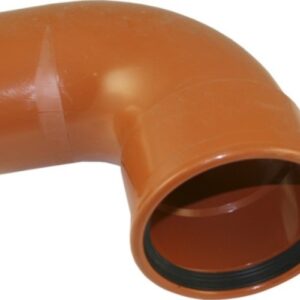 Lauko kanaliz. PVC alkūnė 160/87°