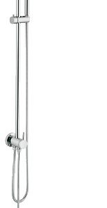 Rainshower System dušo sistema su diverteriu (stacionari galva Ø210, alkūnė 450mm, rankinis dušas) be maišytuvo