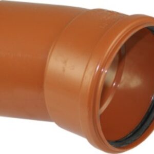 Lauko kanaliz. PVC alkūnė 160/30°