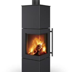 Plieninė krosnelė Romotop Esquina H 30, plieninė