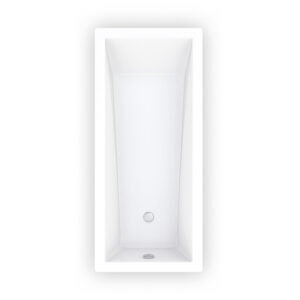 Aklilinė vonia Kubic Neo Slim 1500x700 mm, balta