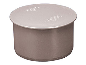Kanalizacijos kamštis PVC 110, pilkas (3033776)