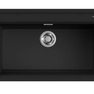 Granitinė plautuvė ELLECI  BEST 130 79x51 juoda K86 J016163