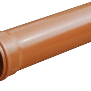 Lauko kanaliz. PVC N vamzdis su mova d. 110/ 3.2/ 1 m