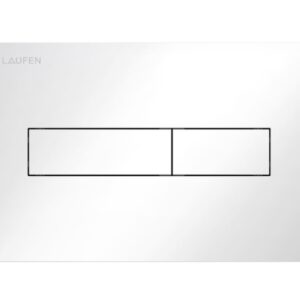 Nuleidimo mygtukas INEO HORIZON, Dual Flush, balta spalva