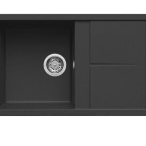 Granitinė plautuvė ELLECI  UNICO 300 79X50 juoda 40 J016198
