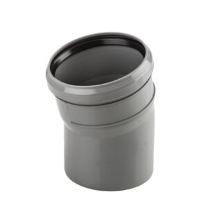 Kanalizacijos alkūnė PP 40/15°, pilkas (3018726)