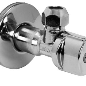 Kampinis ventilis išorinis sriegis 1/2" x 3/8" x 10 (NOV74MAC)