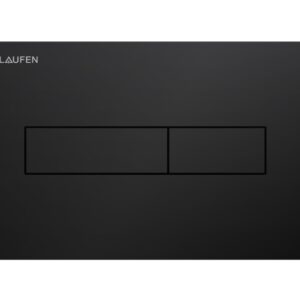 Nuleidimo mygtukas INEO HORIZON, Dual Flush, juodas matinis