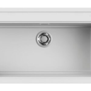 Granitinė plautuvė ELLECI  BEST 130 79x51 balta K96 J016165