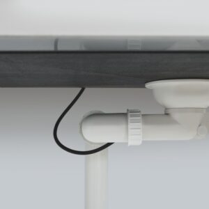 Grohe nerūdijančio plieno plautuvė K1000, 710 x40 cm, dubuo dešinėje