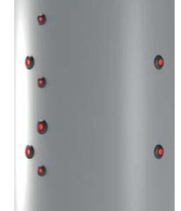 Akumuliacinė talpa PUFFER VB 500 L, su kieta izoliacija