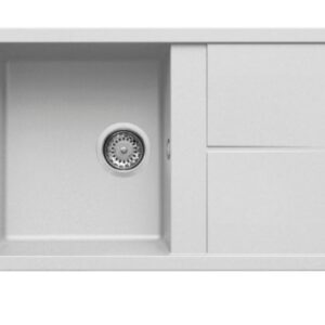 Granitinė plautuvė ELLECI  UNICO 300 79X50 balta 68 J016199