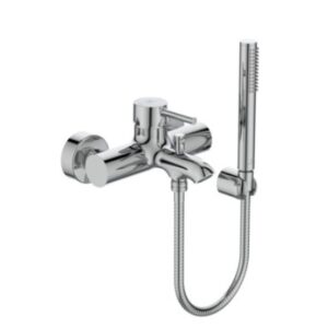 Ideal Standard CERLINE vonios maišytuvas su dušo žarna, rankine dušo galva ir laikikliu, chromas