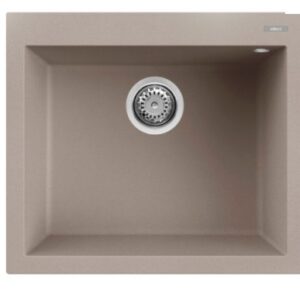 Granitinė plautuvė ELLECI  QUADRA  105 57x50 ruda 43 J016175