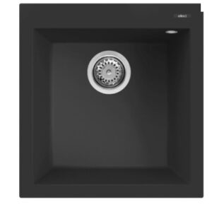 Granitinė plautuvė ELLECI  QUADRA  102 47.1x50.1 juoda 40 J016187
