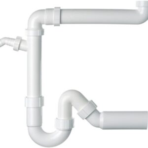 FRANKE vietos taupymo sifonas plautuvei 1 ½" - 1m