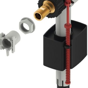 Universalus vandens užpildymo mechanizmas 3/8" šoninis, WC potinkiniams ir keraminiams bakeliams