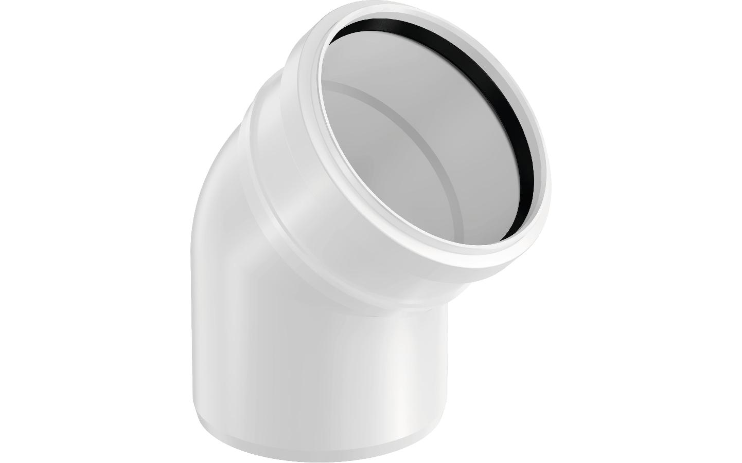 Uponor Decibel alkūnė 50 45°