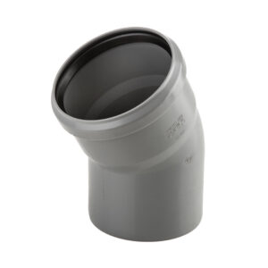 Kanalizacijos alkūnė PP 40/30°, pilkas (3018727)