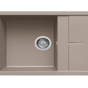 Granitinė plautuvė ELLECI  UNICO 310 78X50 ruda 43 J016197