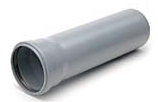 Vidaus kanaliz. vamzdis su mova PP HT 50x1000 mm, baltas