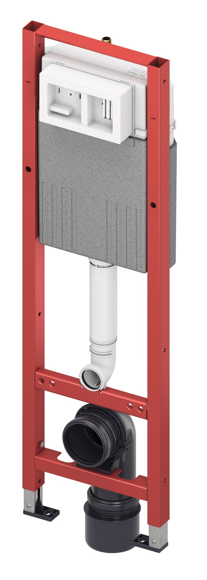 TECEbase WC modulis Base 320, siauras 32 cm., 2in1, su tvirtinimo varžtais