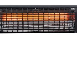 Sunred infraraudonųjų spindulių šildytuvas Sun and Sound Ultra sieninis Juodas 2000 W