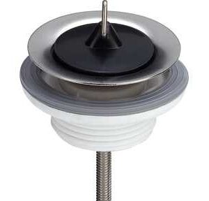 Išleidimo ventilis su kamščiu 1 1/4 x 60, plastikas