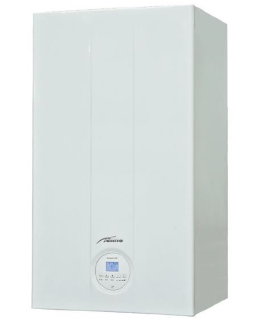 *Dujinis kondensacinis katilas Sime Brava SLIM HE 25/55 su integruotu 55l vandens šildytuvu, ErP