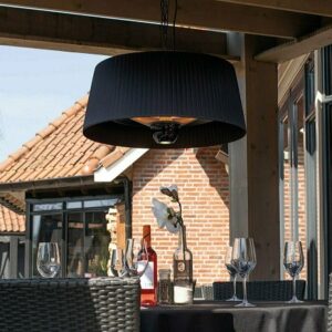 Sunred infraraudonųjų spindulių šildytuvas Artix Bright Hanging Black 1800 W