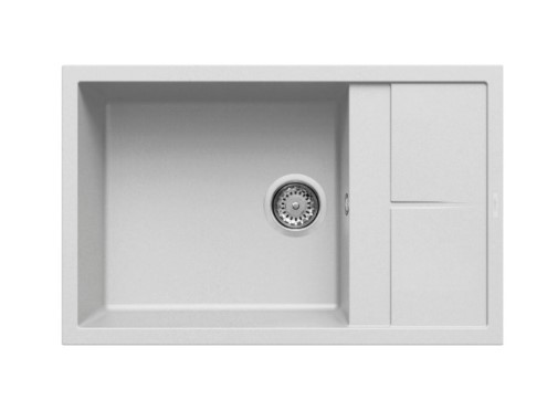 Granitinė plautuvė ELLECI UNICO 410 86X50 balta 68 J016193